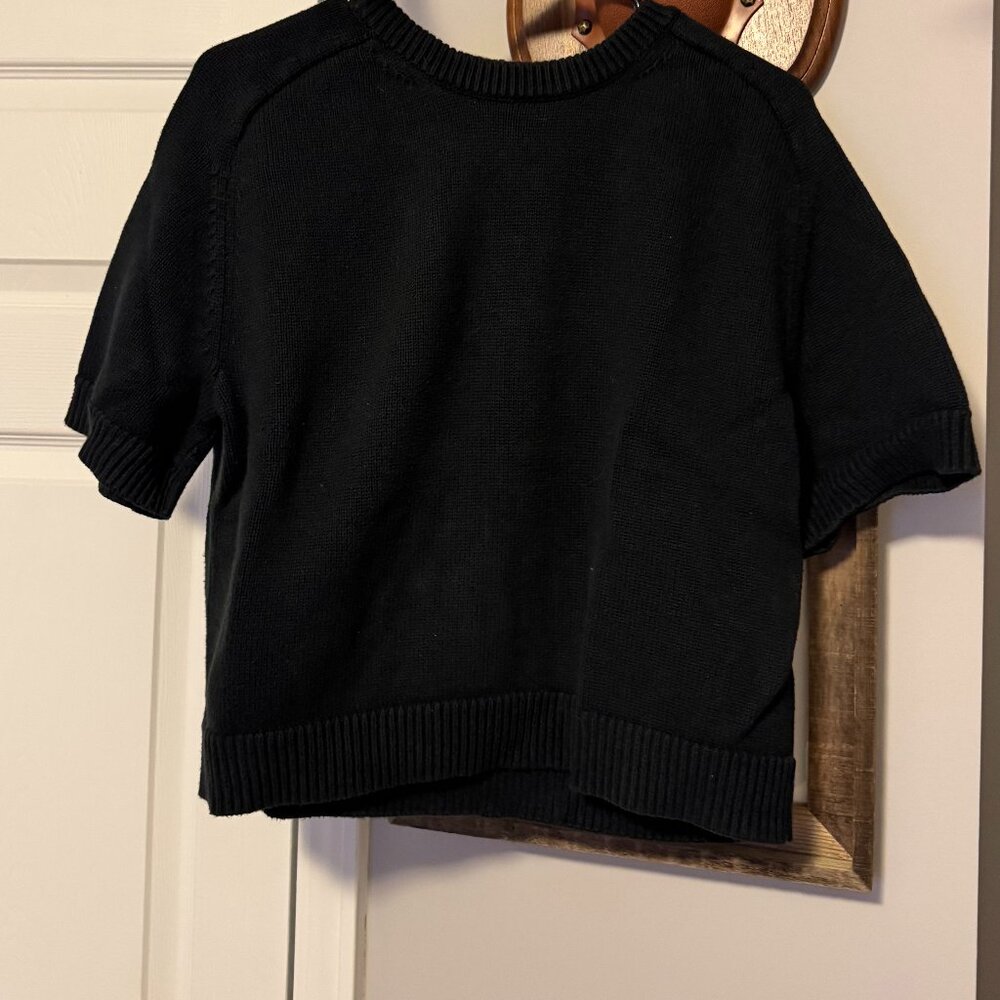 The A&F Madeline Crew Sweater Tee Women's Medium